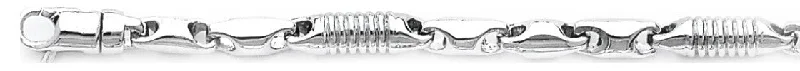 luxury silver bracelet for women -4.4mm Focal Link Bracelet