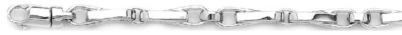 classic silver bracelet for men -5.2mm Inverted Pulsar Link Bracelet