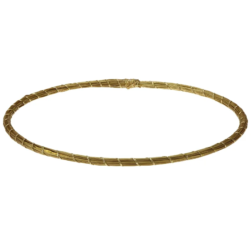 classic chain bracelet for men -Golden Grass Bracelet