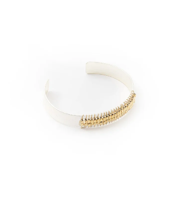 gold cuff bracelet for women -Bhavani Cuff