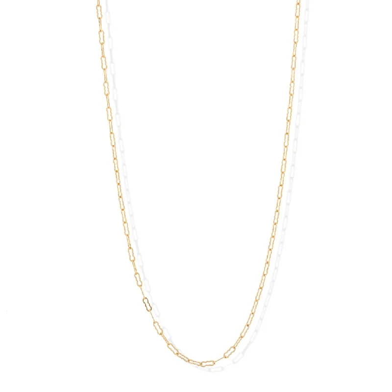 stylish necklace for men -14k Gold Lace Chain