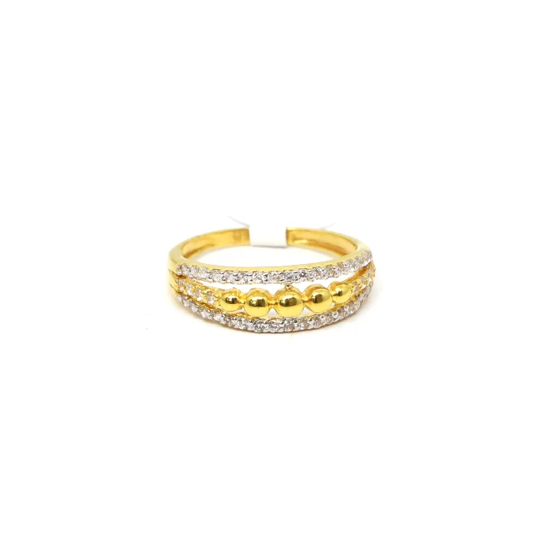 women’s cocktail ring with diamonds -22K Gold Ring