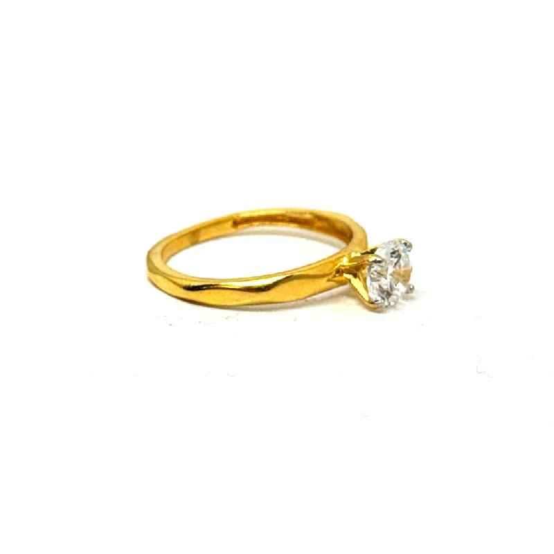 adjustable promise ring for couples -22K Gold Ring