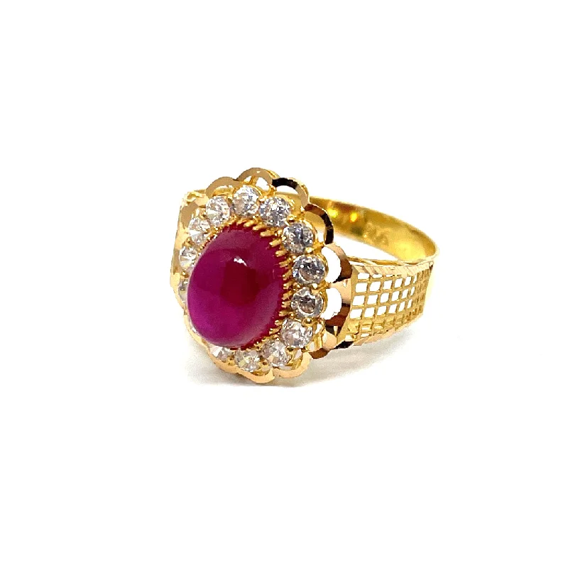 diamond ring for women -22k Gold Ring