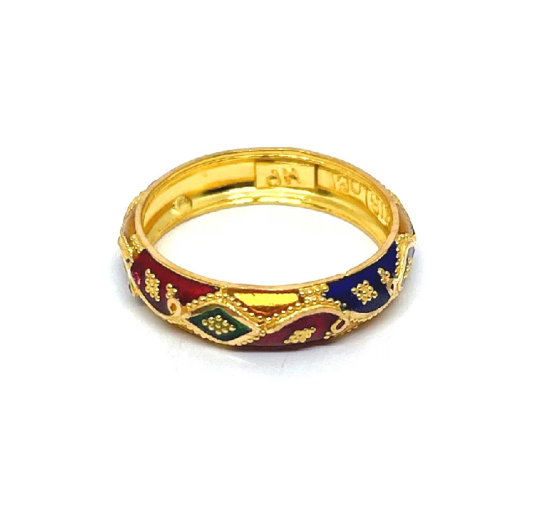 bridal ring set for women -22k Gold Ring