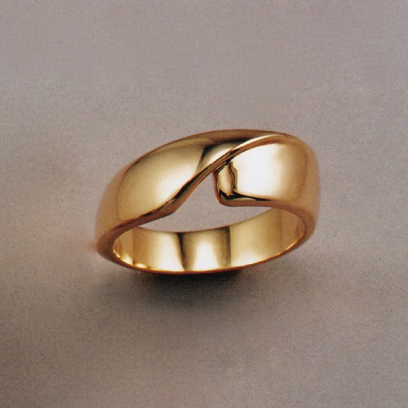 eternity ring for anniversary -Gent's Fold Ring