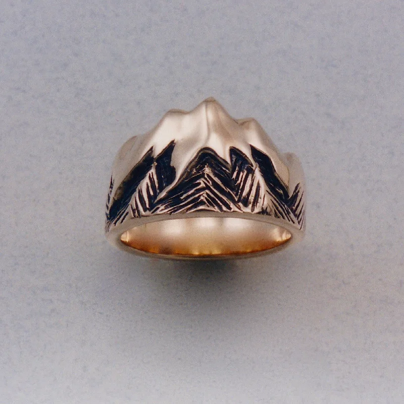 moonstone ring for women -Glacier Peak Ring