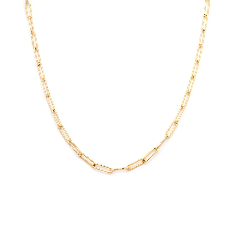 pearl and gold necklace for weddings -Hailey Chain | Goldfill