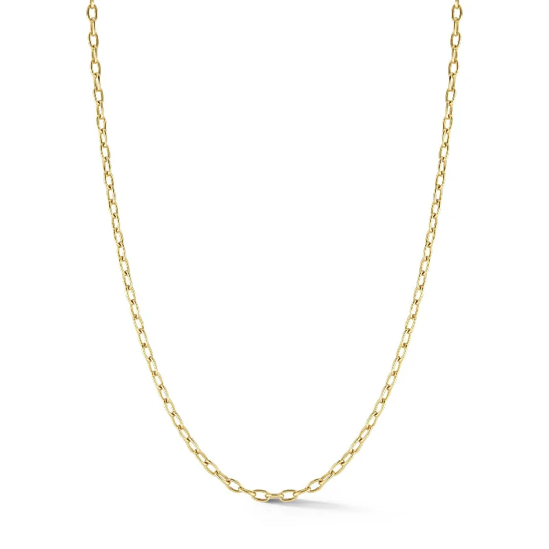 sterling silver chain necklace for men -Lola Chain Necklace