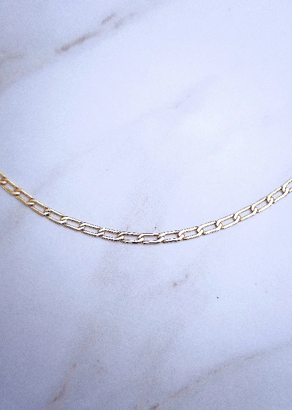 personalized gold necklace for mothers -Paloma Chain