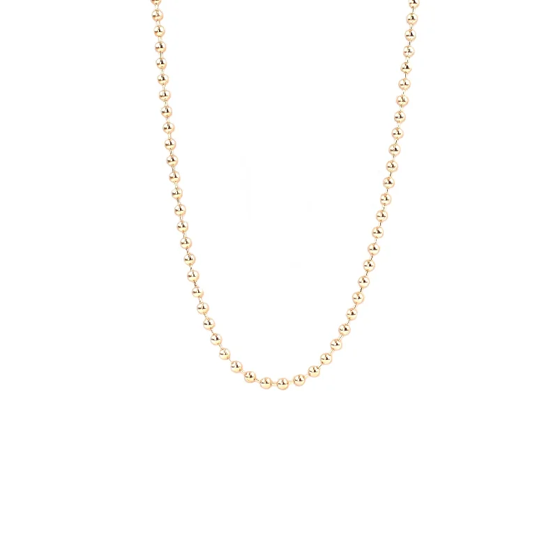 diamond pendant necklace for special occasions -gold plated 18" ball chain necklace