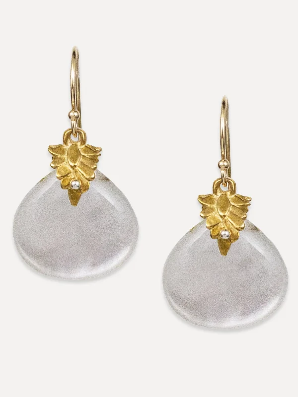 gold stud earrings for sensitive ears -Laurel Earrings