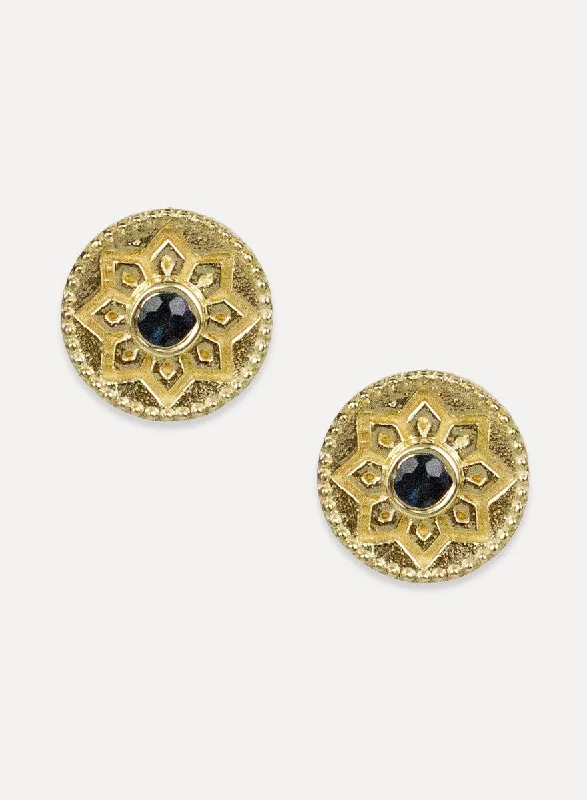 bridal stud earrings for women -Melina Studs