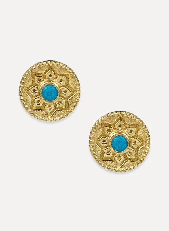 small diamond stud earrings for women -Melina Studs