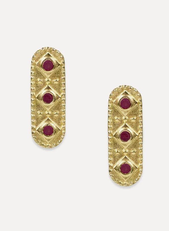 vintage diamond stud earrings -Suki Studs